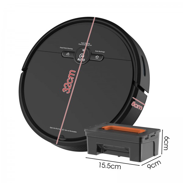 2500Pa Robot Vacuum Cleaner 3-in-1